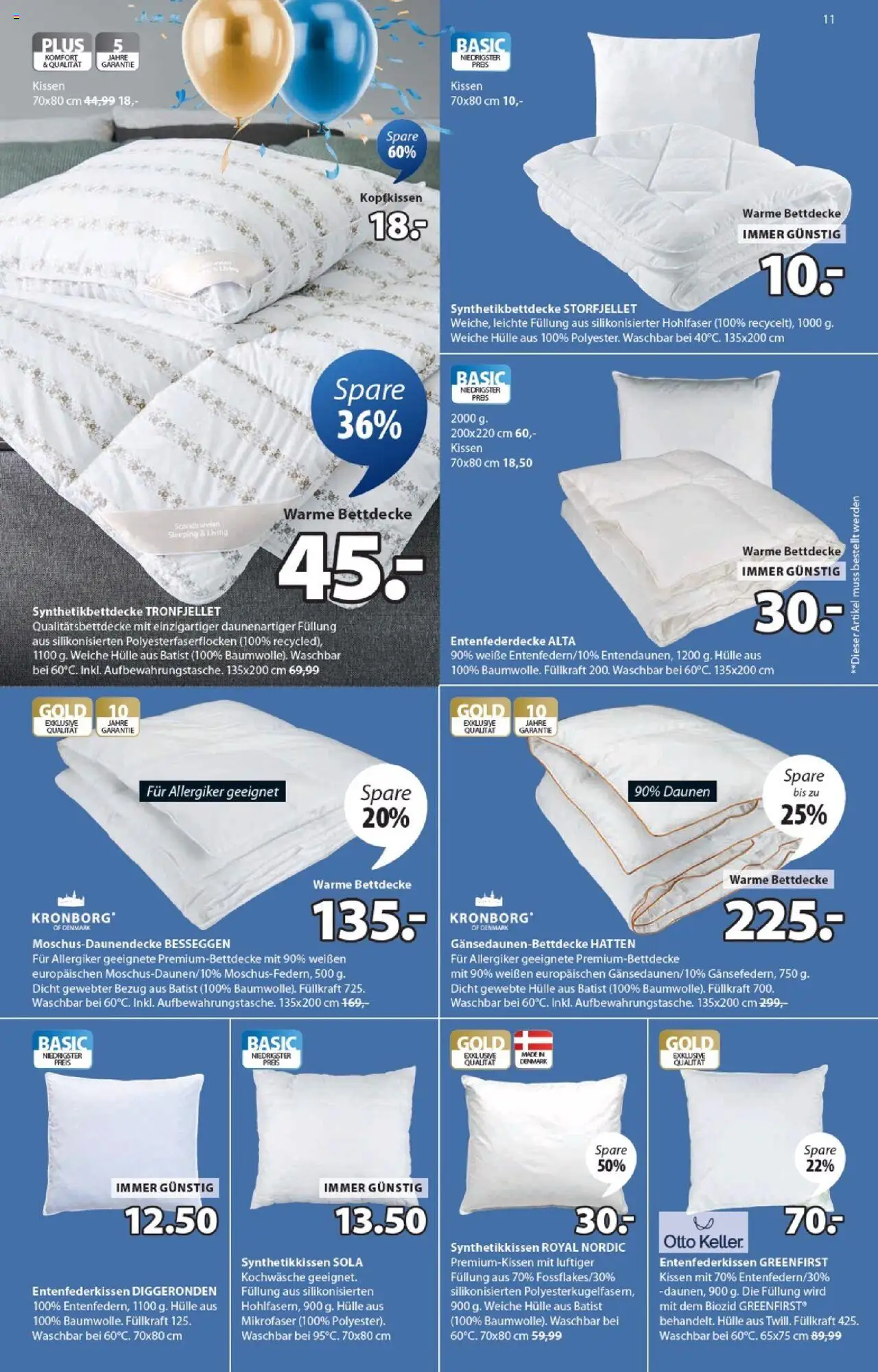 JYSK  Angebote gültig ab 15.10.2025 | Seite: 11 | Produkte: Hülle, Kissen