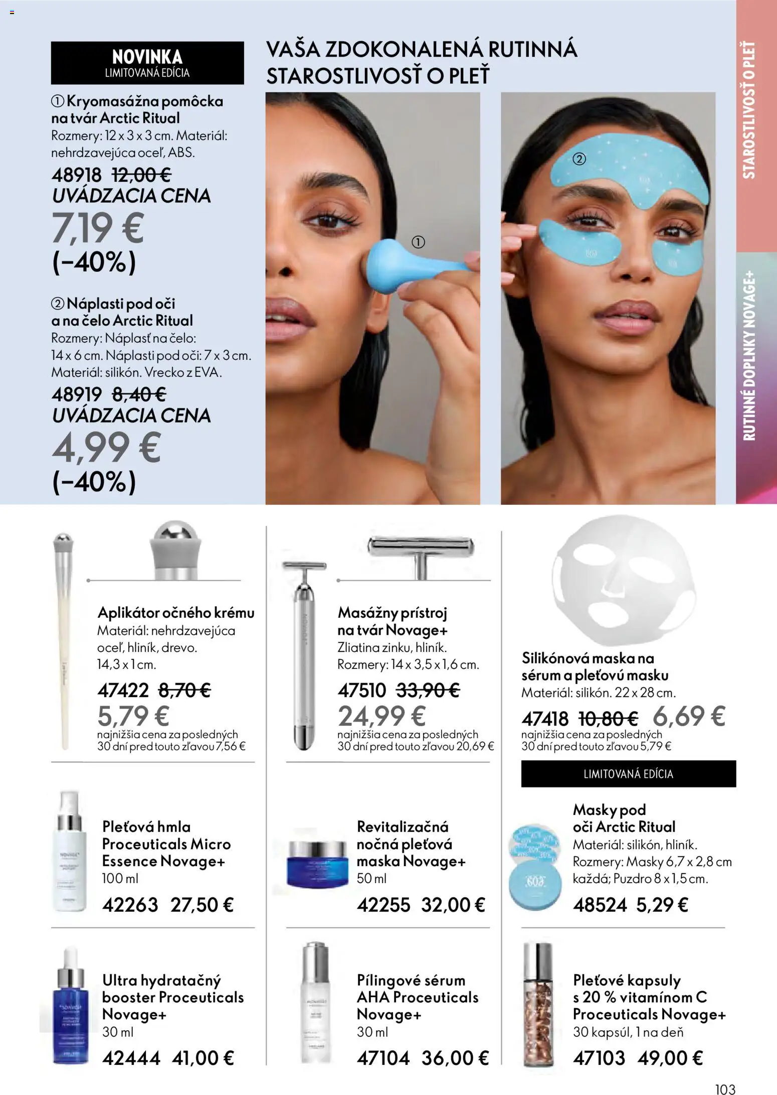 Nové Oriflame akcie – leták je platný od 21.01.2026 | Strana: 103 | Produkty: Masážny prístroj, Maska, Puzdro