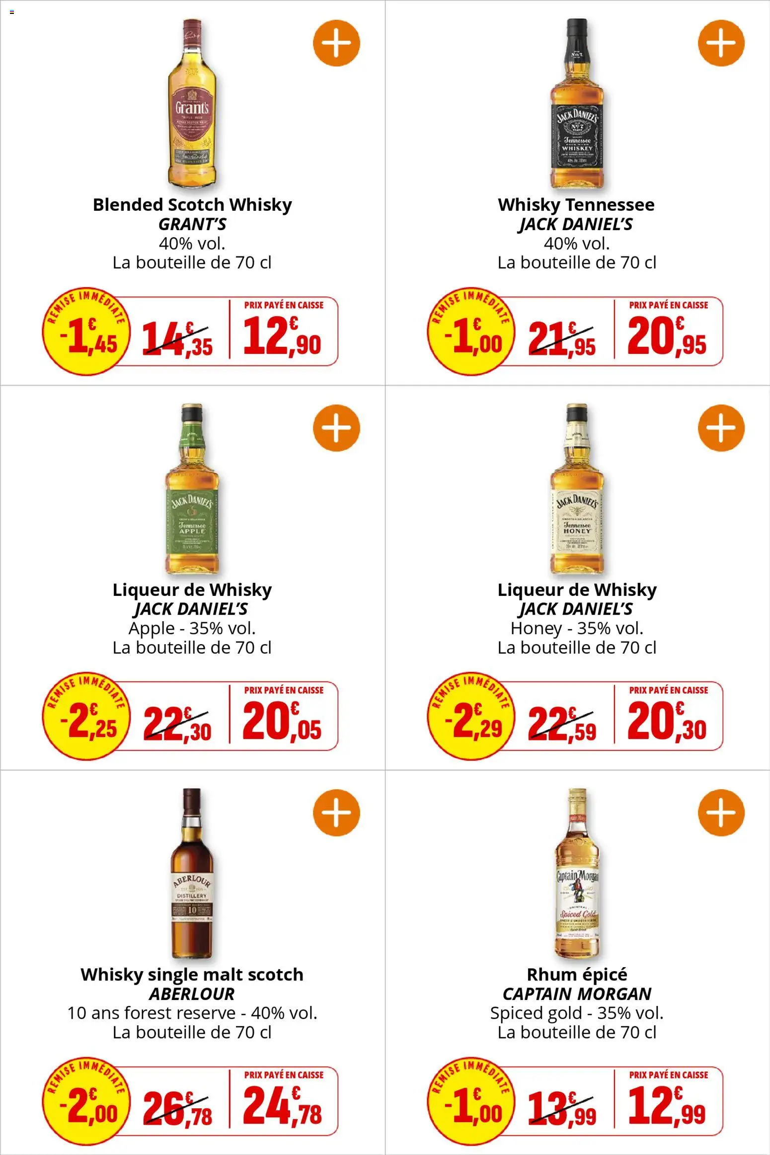 {H1} | Page: 33 | Produits: Whisky, Liqueur, Rhum, Captain Morgan