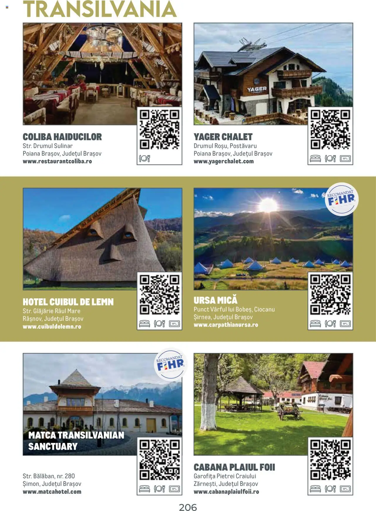 Metro catalog - Ghid de călătorie România – valabil de la 01.08.2025 | Pagină: 206