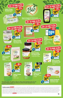 Albert leták - Supermarket - Bio od 03.09.2025 | Strana: 15 | Produkty: Agávový sirup, Vejce, Kokosový cukr, Sirup