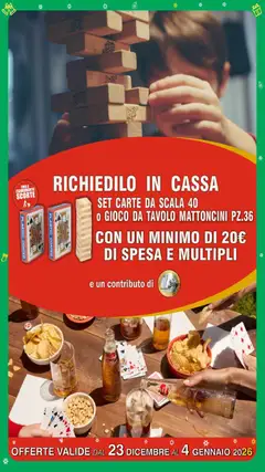 Anteprima del volantino Volantino Primo Prezzo	 valido a partire dal 23.12.2025 | Pagina: 46 | Prodotti: Scala, Gioco, Tavolo