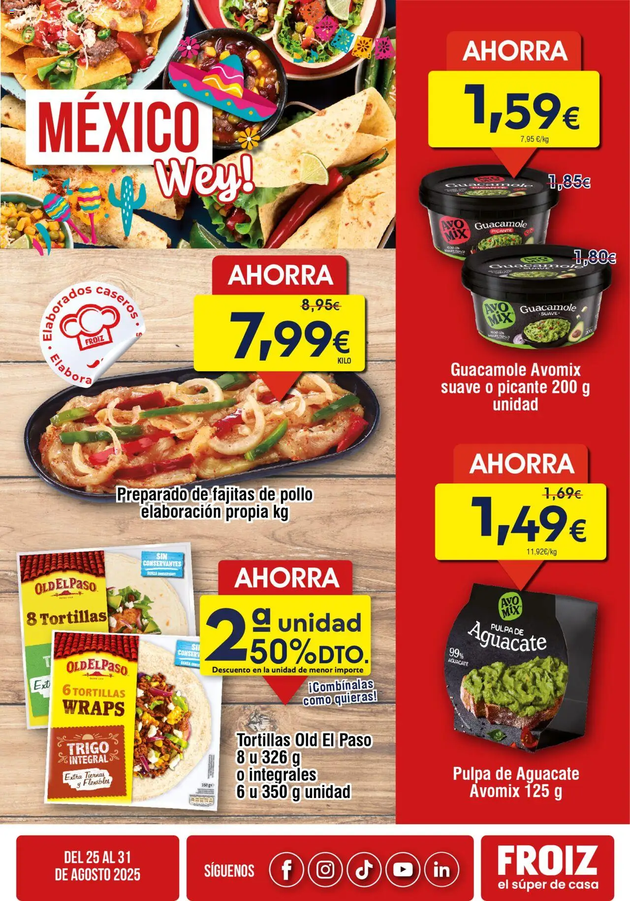 Froiz Oferta semanal │ válido desde el 25.08.2025 | Página: 4 | Productos: Guacamole