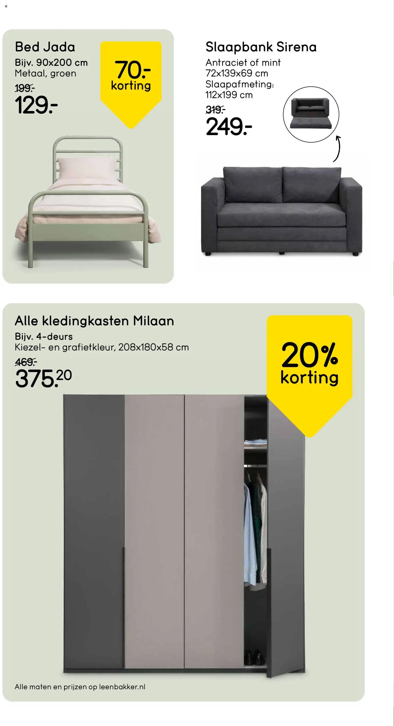 {H1} | Pagina: 8 | Producten: Bed