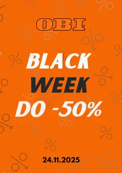 Pogląd oferty "OBI Black Friday awizo" - ważna od 20.11.2025