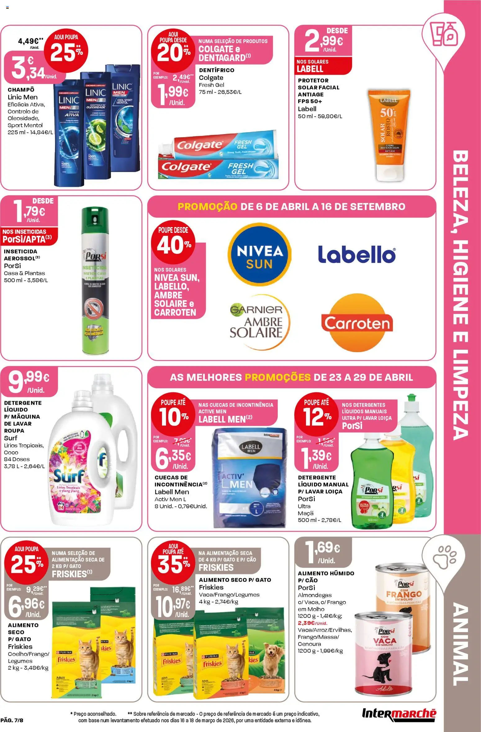 Intermarché Folheto Mini │ válido de 23.04.2026 | Página: 7 | Produtos: Inseticida, Maça, Cenoura, Cuecas
