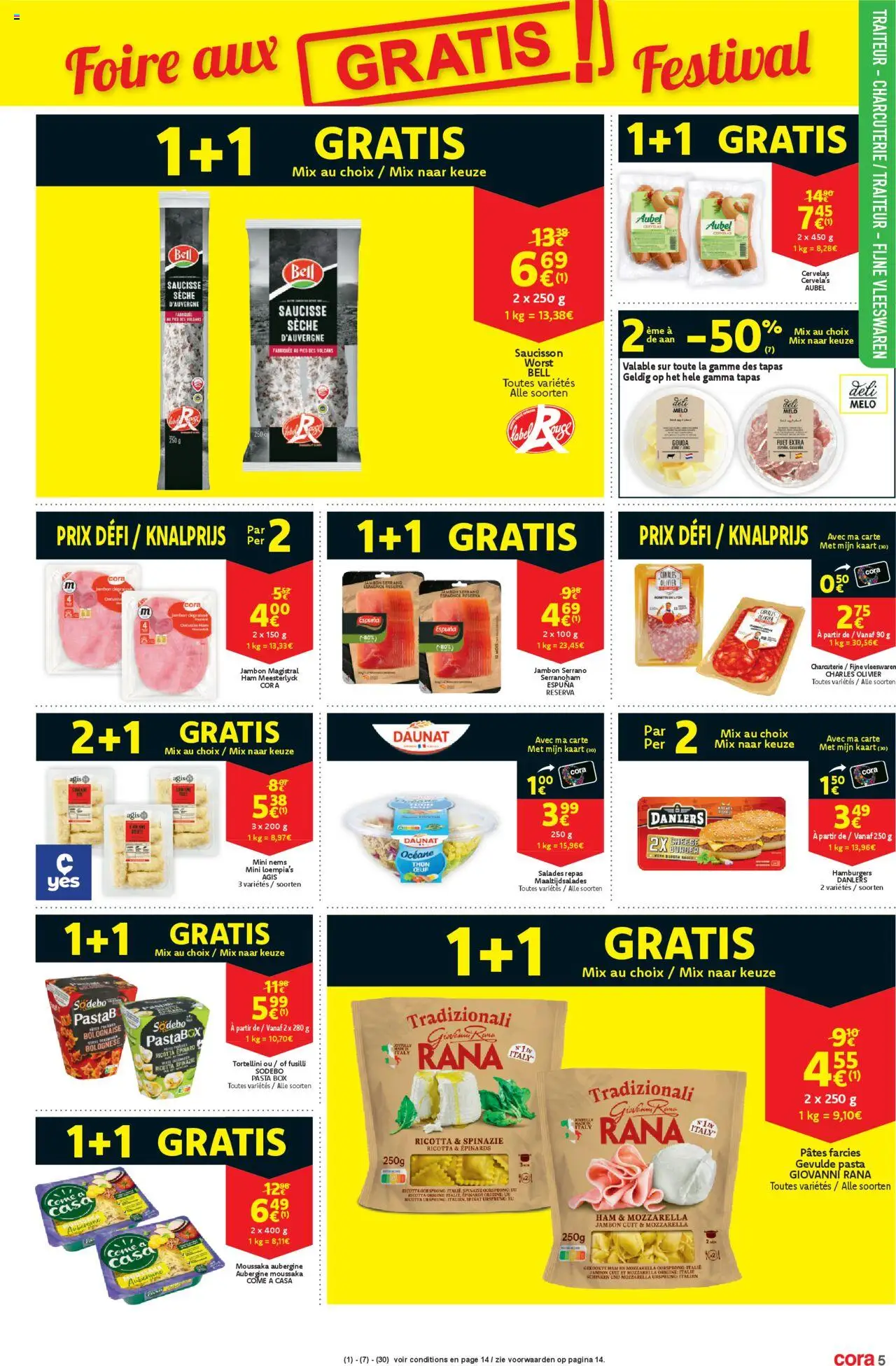  | Pagina: 5 | Producten: Salades, La, Antipasti, Kaart