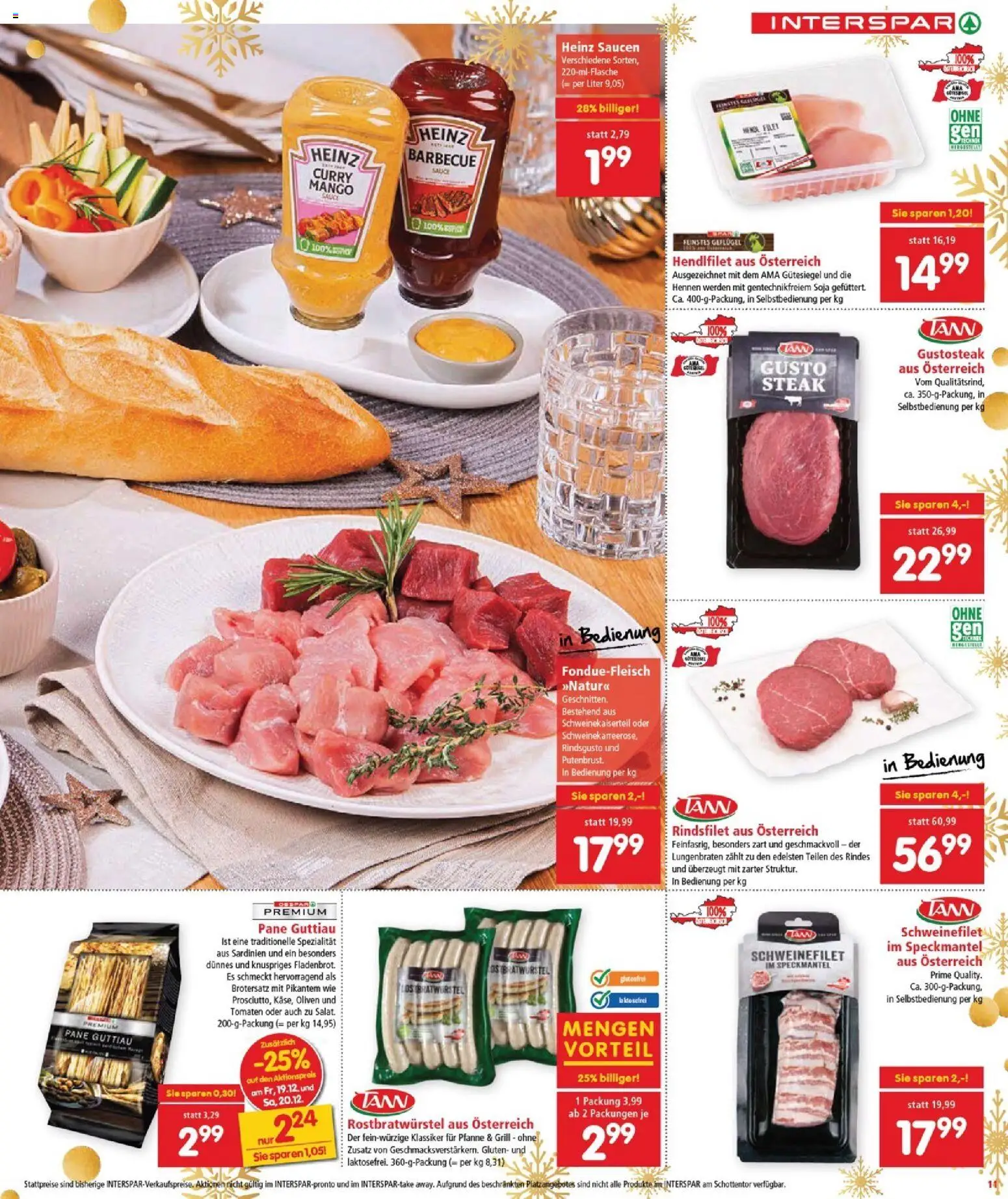 Interspar Flugblatt - Burgenland Nord gültig ab 18.12.2025 | Seite: 11 | Produkte: Mango, Szeder, Grill, Tomaten