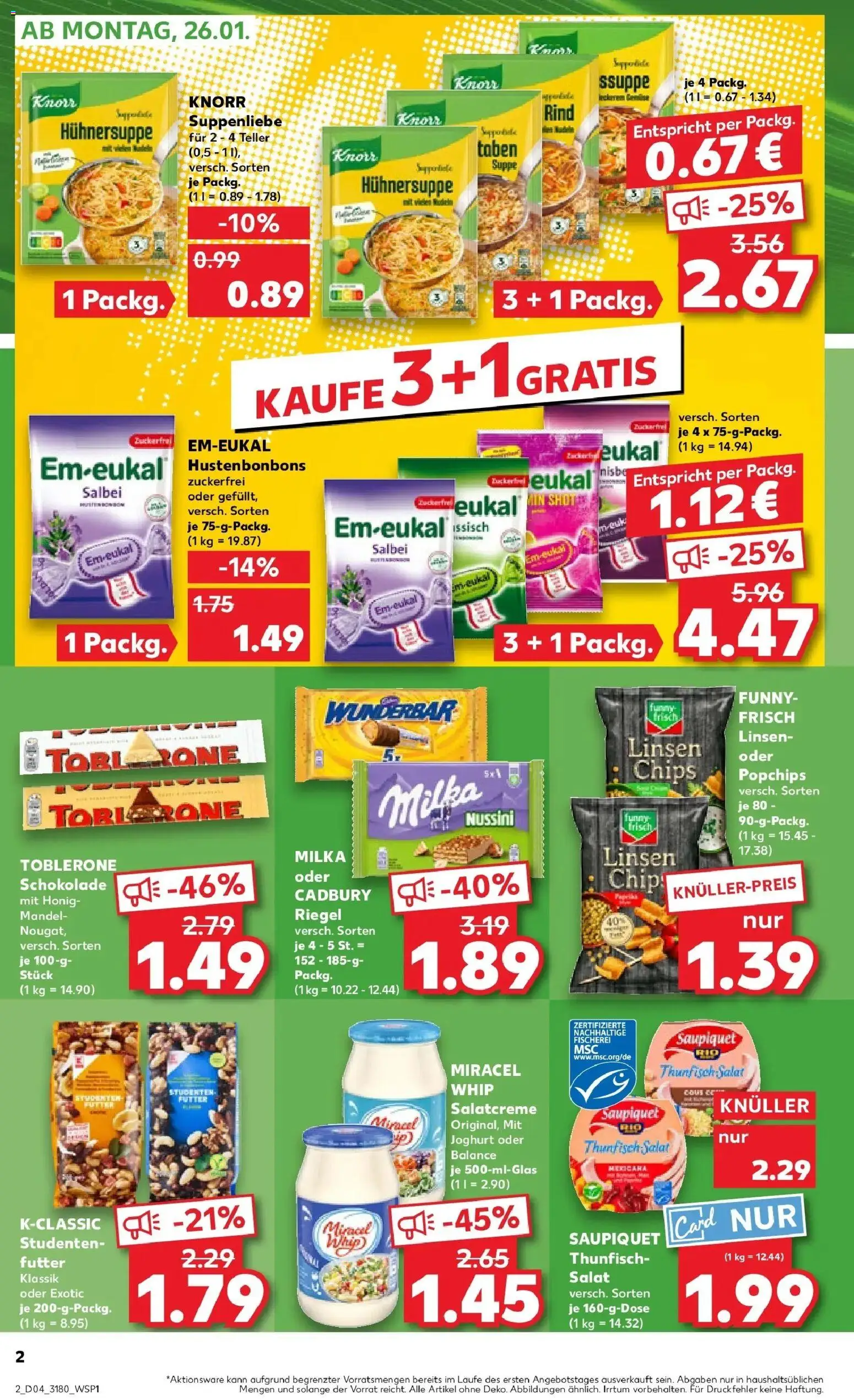 Kaufland prospekt Taucha	 – gültig ab 25.01.2026 | Seite: 2