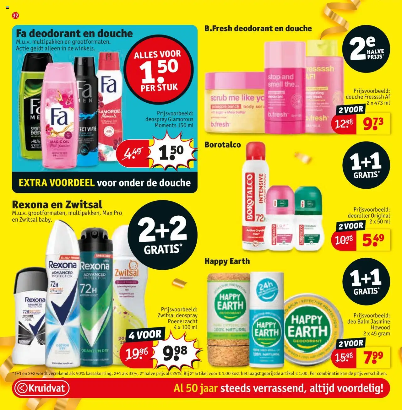  | Pagina: 32 | Producten: Deodorant, Kan, Douche, Gel