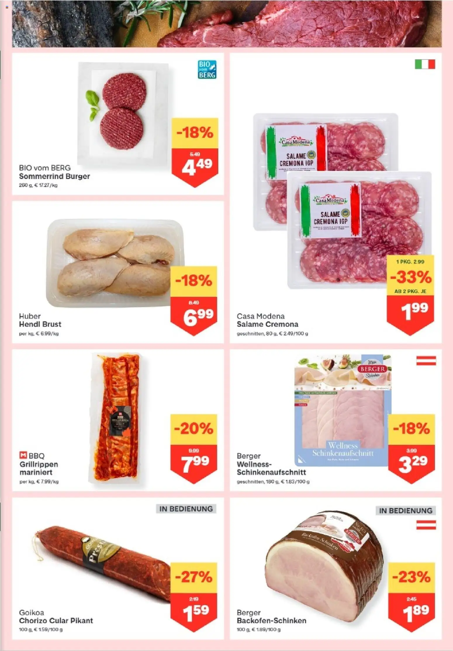 MPREIS Dellach im Drautal gültig ab 30.04.2026 | Seite: 3 | Produkte: Schinken