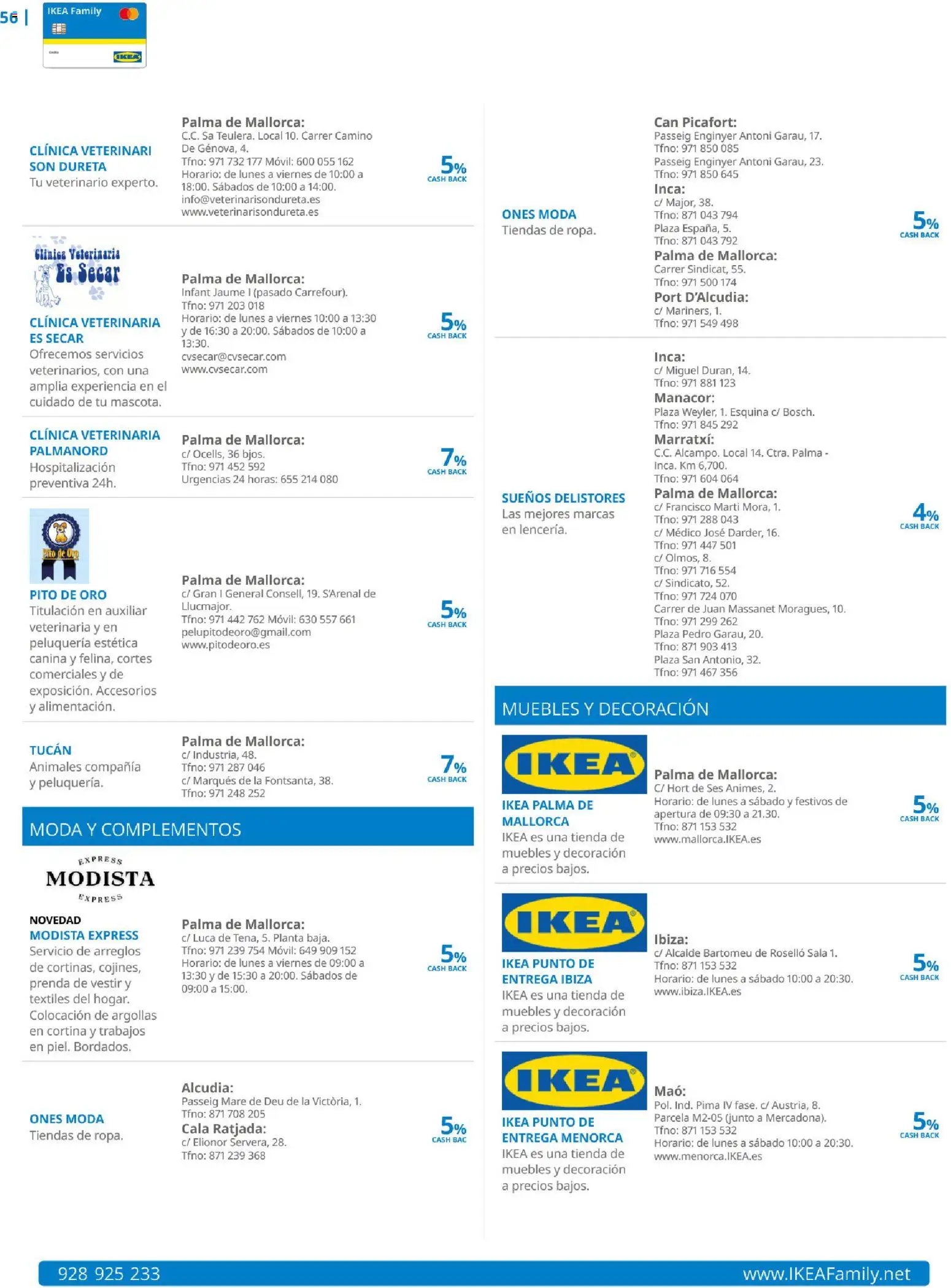 Catálogo IKEA Family │ válido desde el 01.04.2026 | Página: 56 | Productos: Cortina, General, Muebles