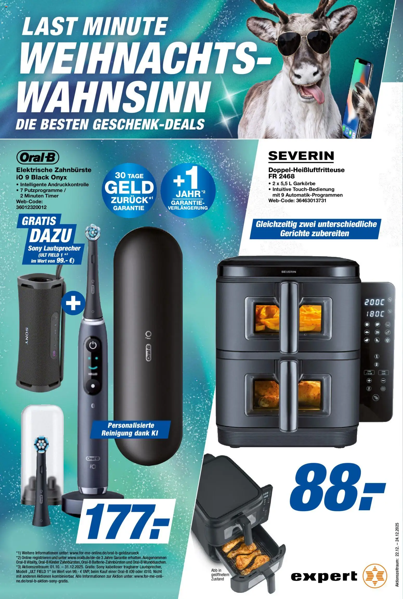 Expert Prospekt 	 – gültig ab 17.12.2025 | Seite: 24 | Produkte: Sony, Lautsprecher, Elektrische zahnbürste, Zahnbürste