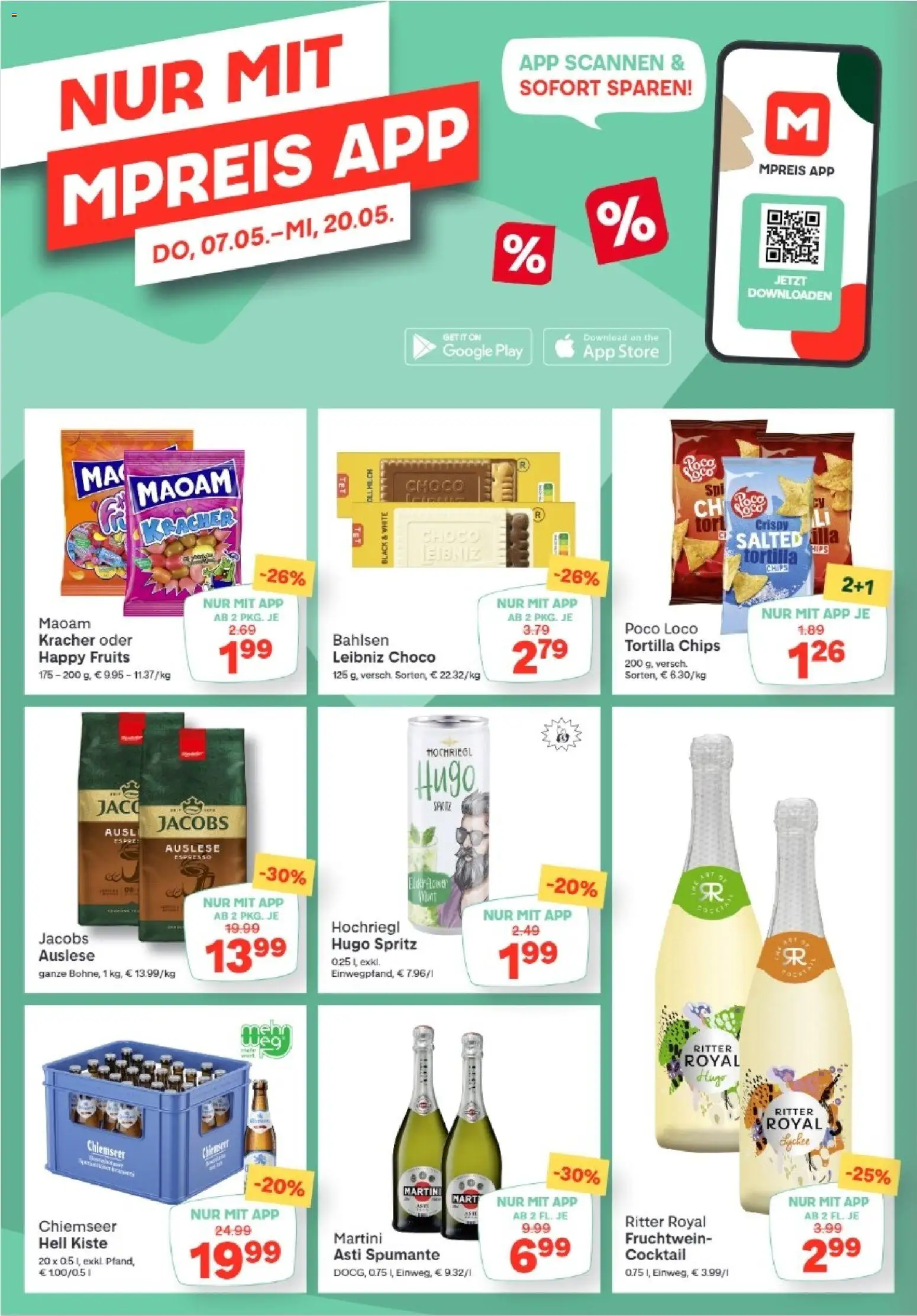 MPREIS Absam gültig ab 07.05.2026 | Seite: 18 | Produkte: Chips