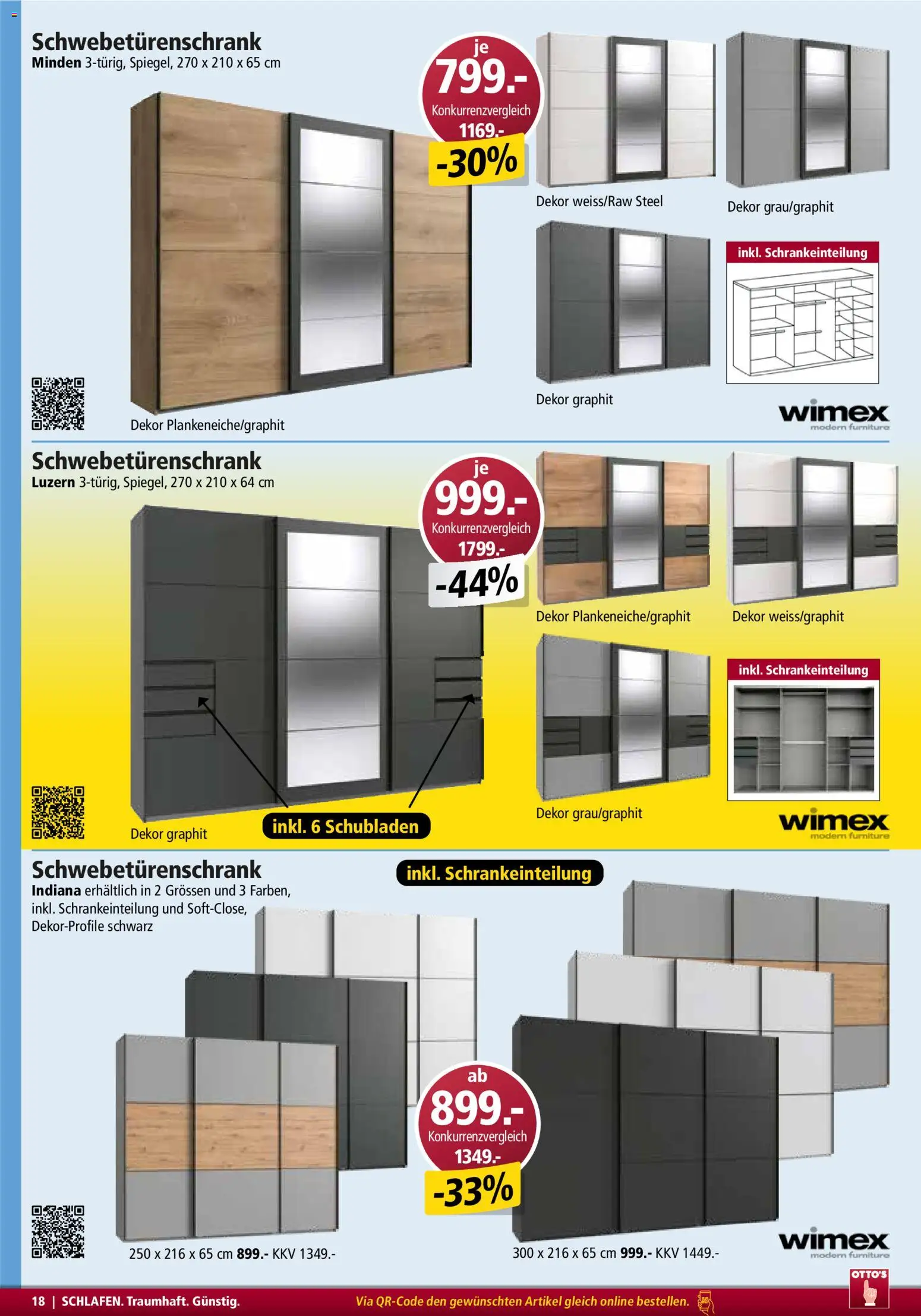 Otto's Aktionen Möbelflyer – gültig ab 01.11.2025 | Seite: 18