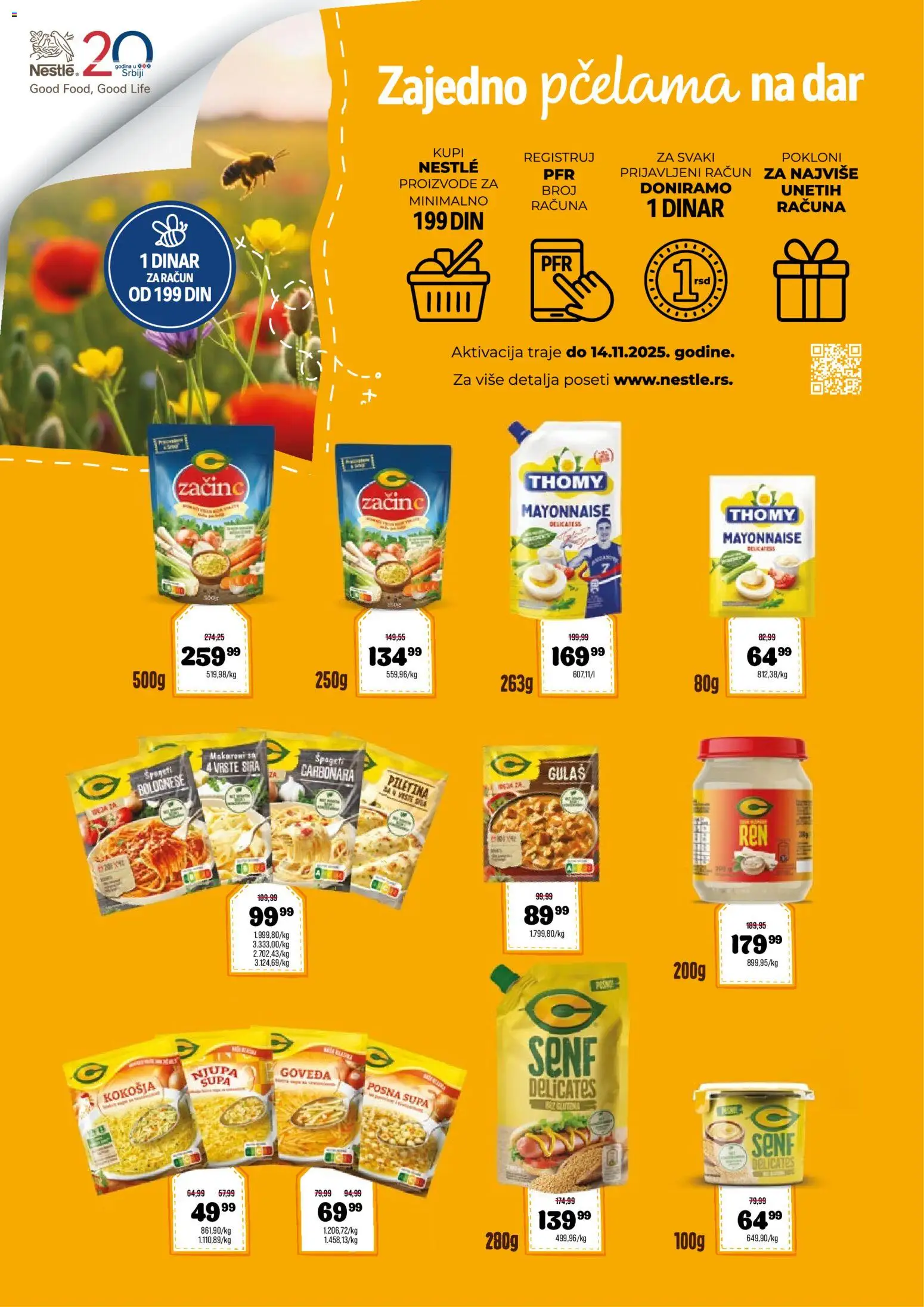 Podunavlje katalog - važi od 05.11.2025 | Strana: 3 | Proizvode: Senf, Špageti, Piletina