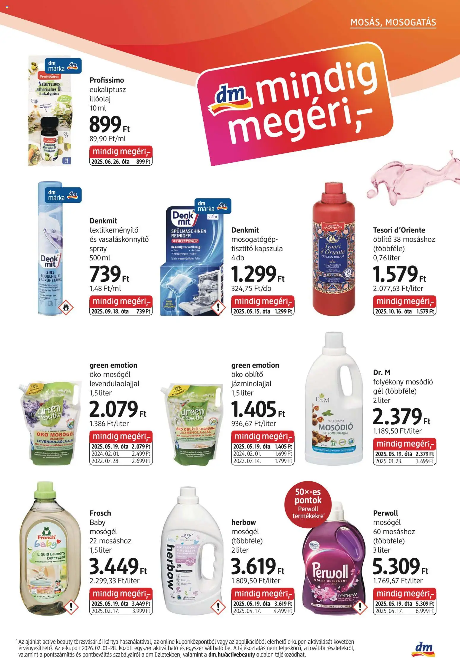 DM Drogerie Markt akciós ujság - amely érvényes a következő dátumtól: 05.02.2026 | Oldal: 23