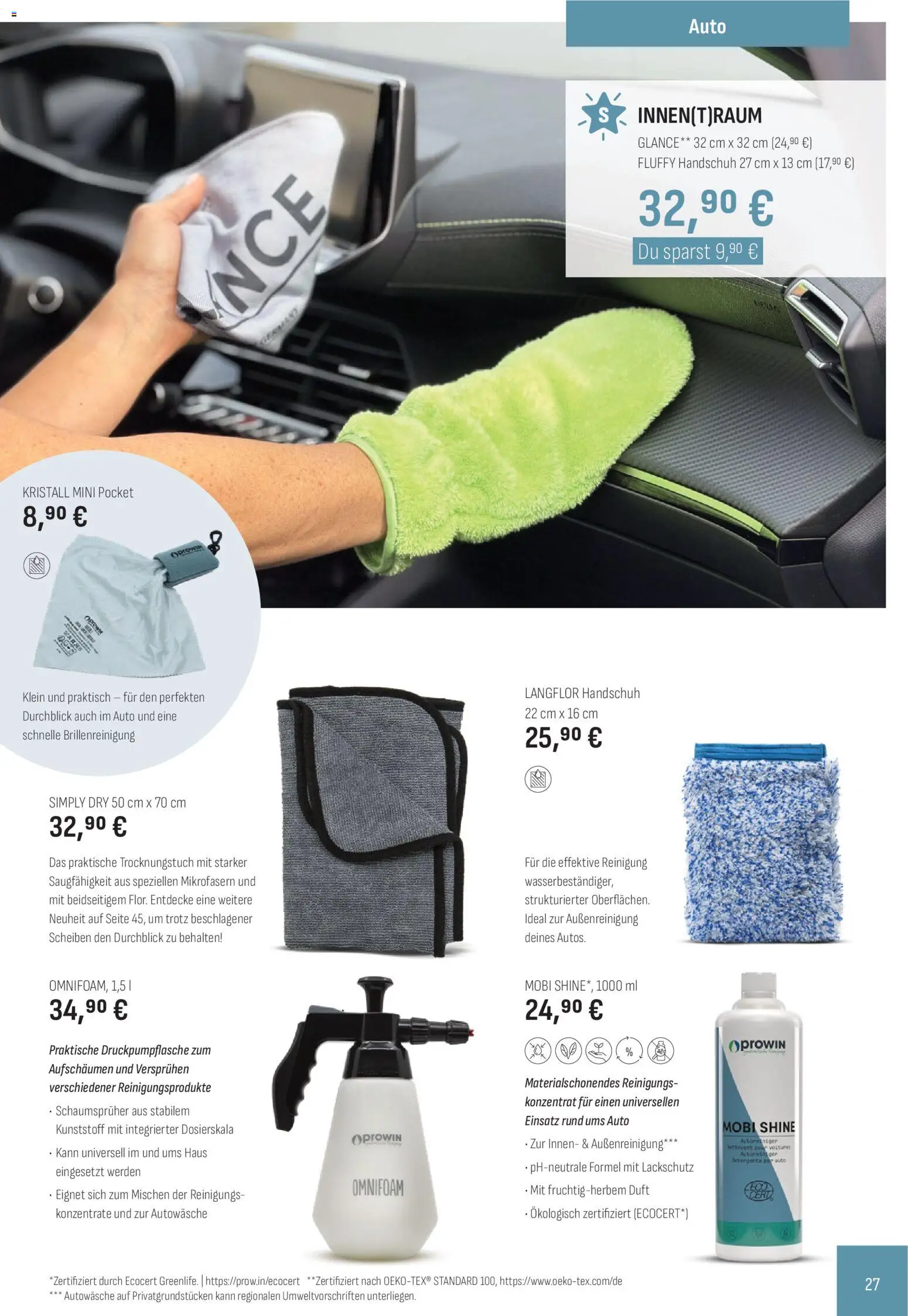 Katalog ProWin Januar/Juni 2026 – gültig ab 01.01.2026 | Seite: 27 | Produkte: Duft