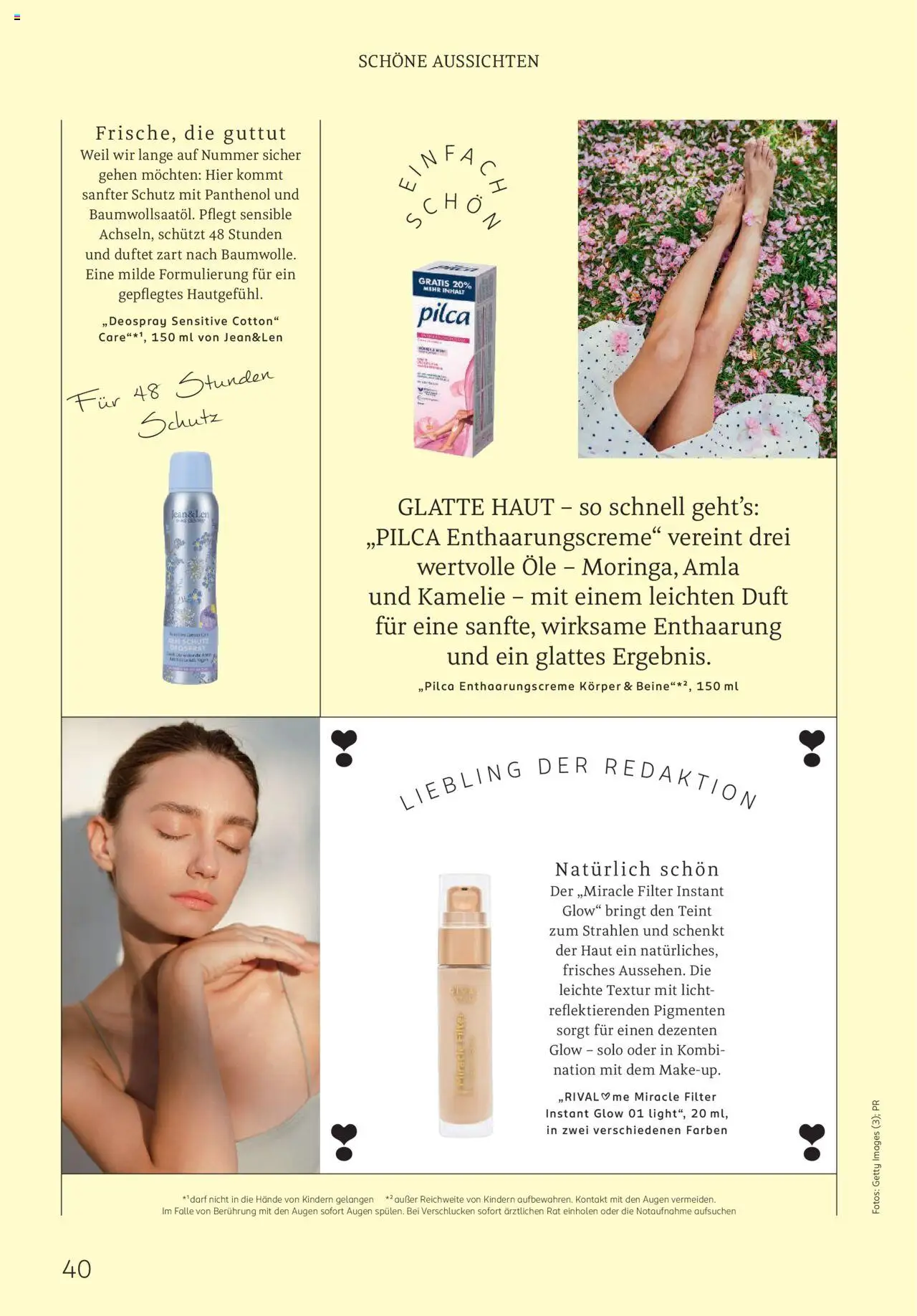 Rossmann Centaur - gültig ab dem 01.08.2025 | Seite: 40 | Produkte: Duft, Enthaarungscreme, Deospray