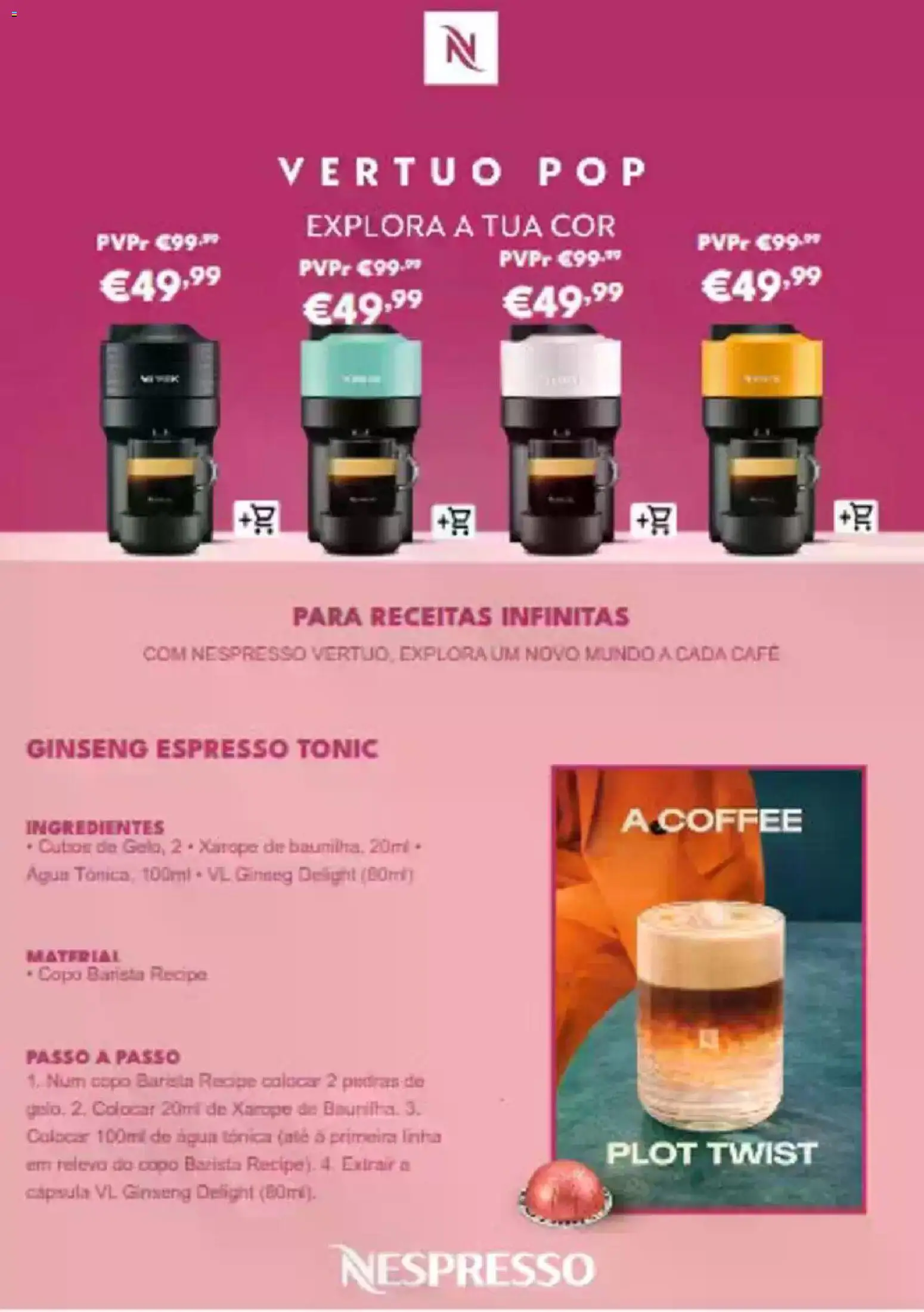 Radio Popular folheto │ válido de 01.04.2026 | Página: 3 | Produtos: Agua, Nespresso, Café, Xarope