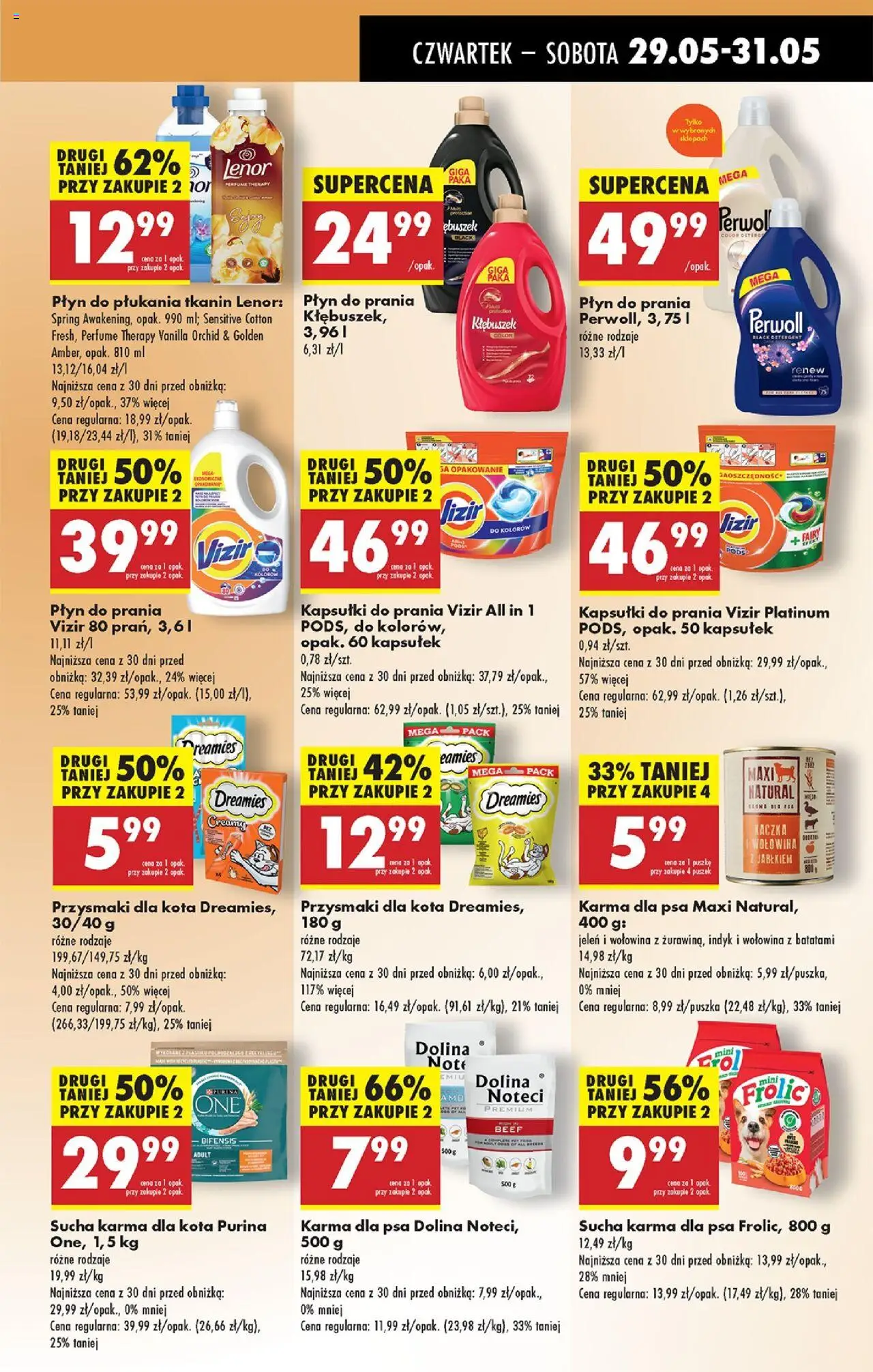 Biedronka gazetka - Oferta W tym tygodniu od 29.05.2025 | Strona: 63 | Produkty: Kula do kąpieli, Prysznic, Żel pod prysznic, Woda