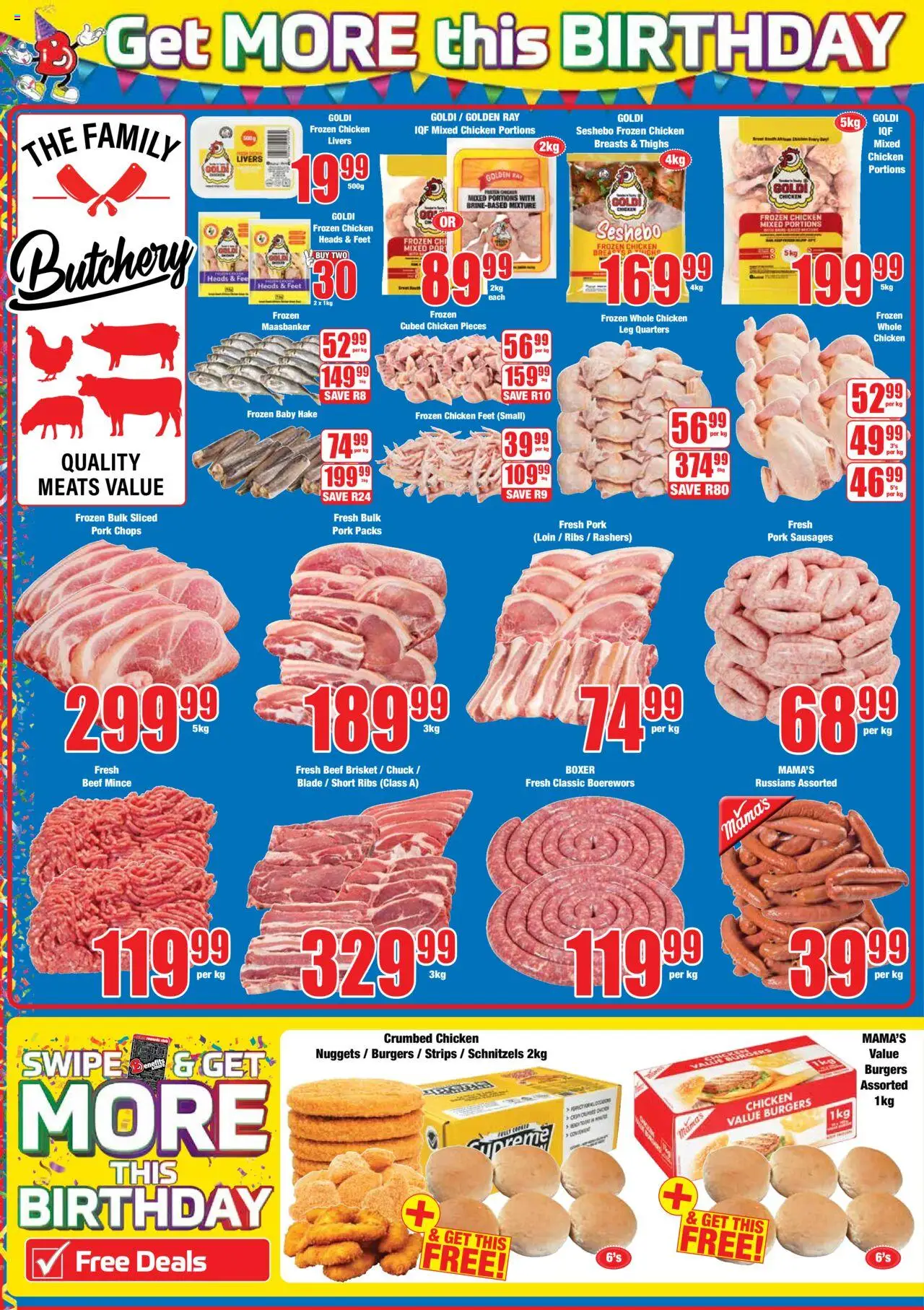 Boxer Specials │ valid from 25.08.2025 | Page: 2 | Products: Ribs, Chicken, Pork, Beef