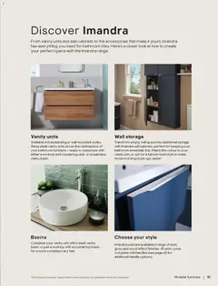 Preview of B&Q - Bathrooms valid from 16.12.2025 | Page: 15