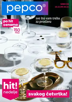 Pepco katalog - pregled Pepco kataloga - važi od 18.12.2025