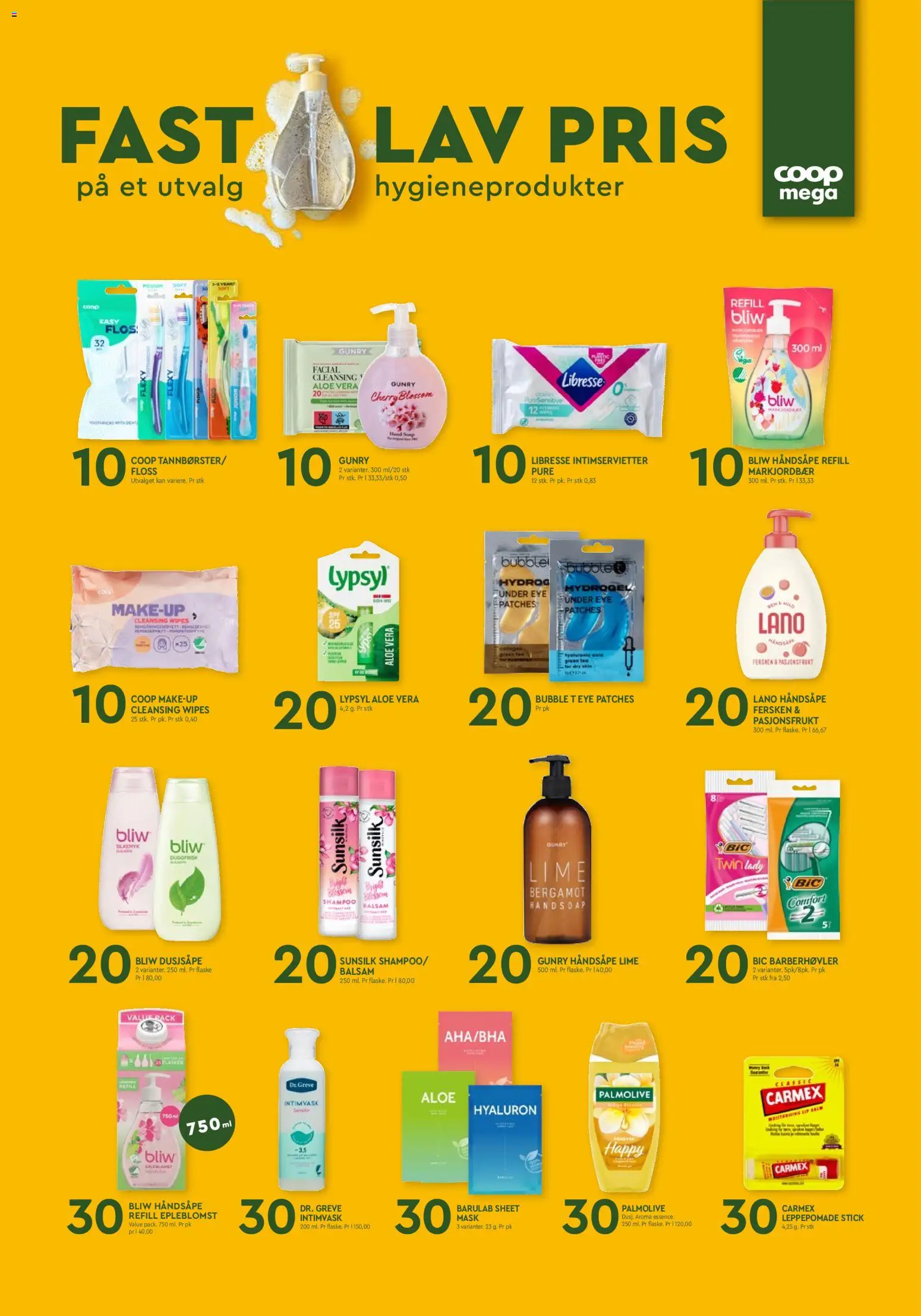 {H1} | Side: 16 | Produkter: Wipes, Leppepomade, Lime, Balsam