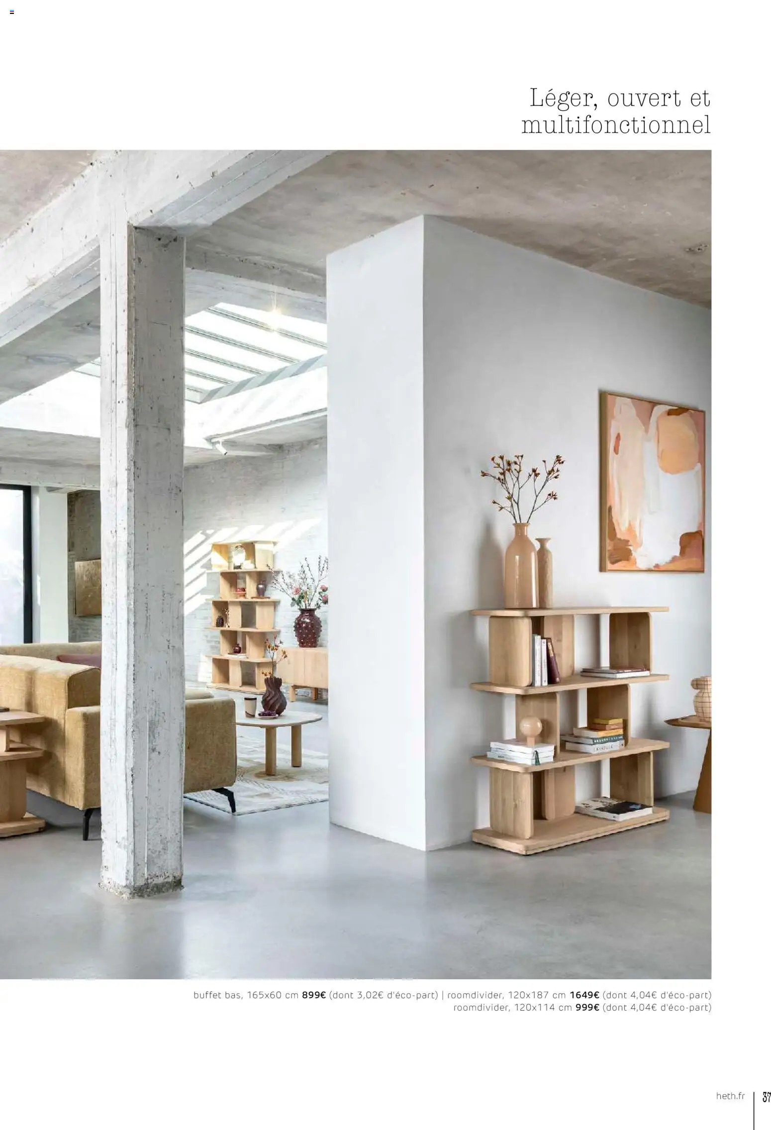 {H1} | Page: 37 | Produits: Buffet