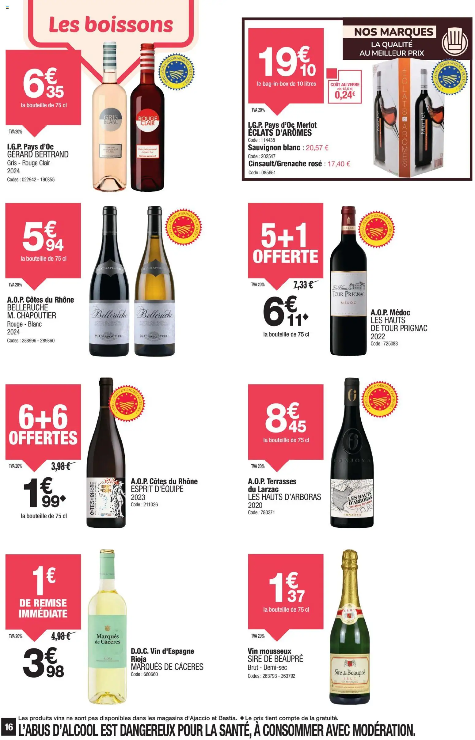 {H1} | Page: 16 | Produits: Vin mousseux, Mousseux, Vin