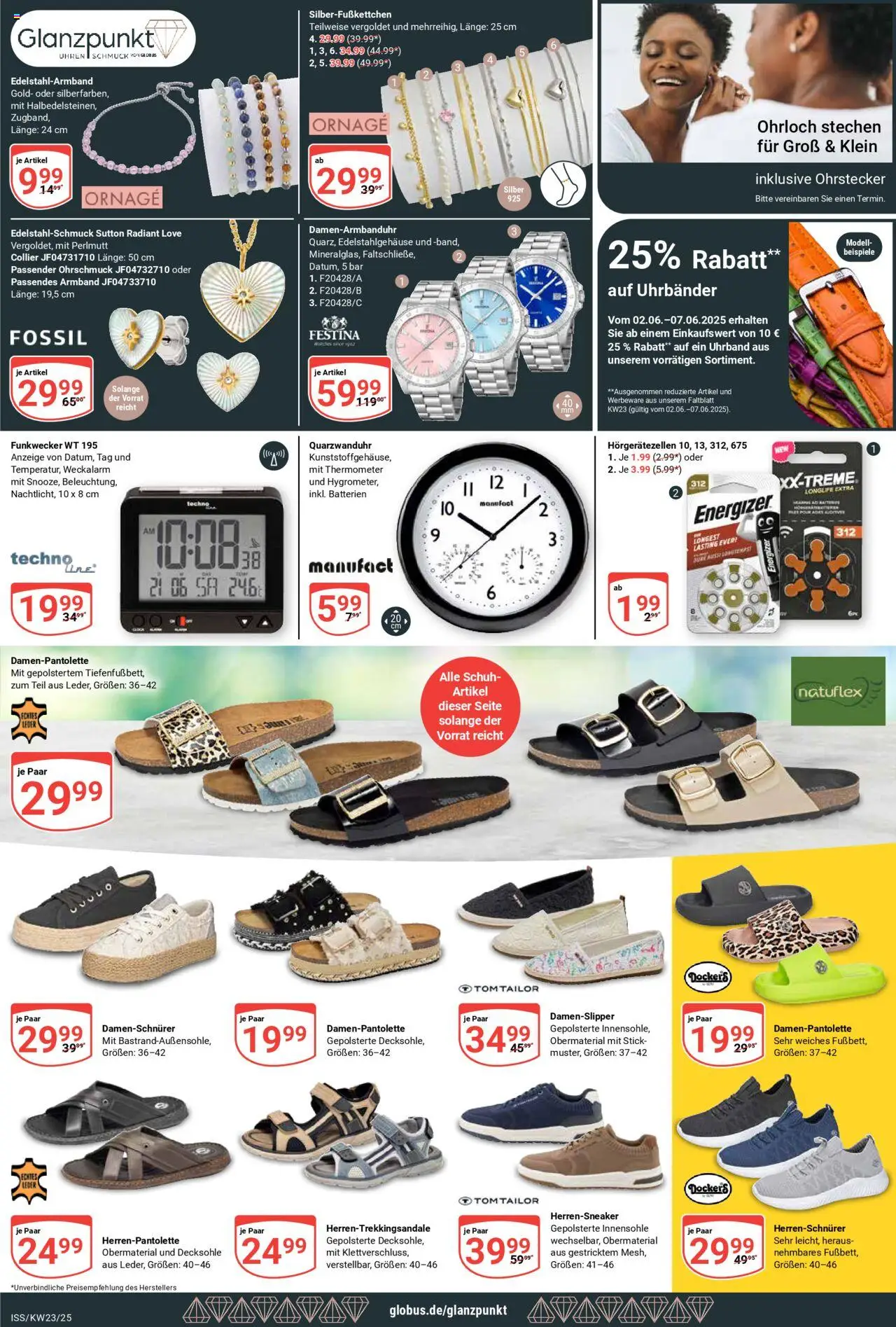 Globus Prospekt 	 - gültig ab dem 02.06.2025 | Seite: 24 | Produkte: Thermometer, Batterien