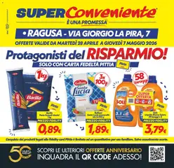 Anteprima del volantino SuperConveniente volantino Ragusa valido a partire dal 28.04.2026