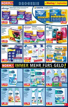 Norma Flugblatt gültig ab 01.09.2025 | Seite: 9