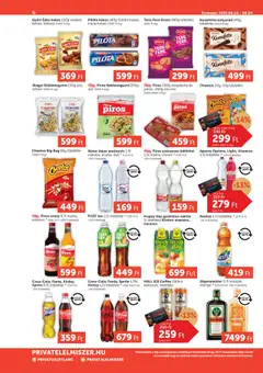 PRIVÁT akciós ujság - amely érvényes a következő dátumtól: 14.08.2025 | Oldal: 6