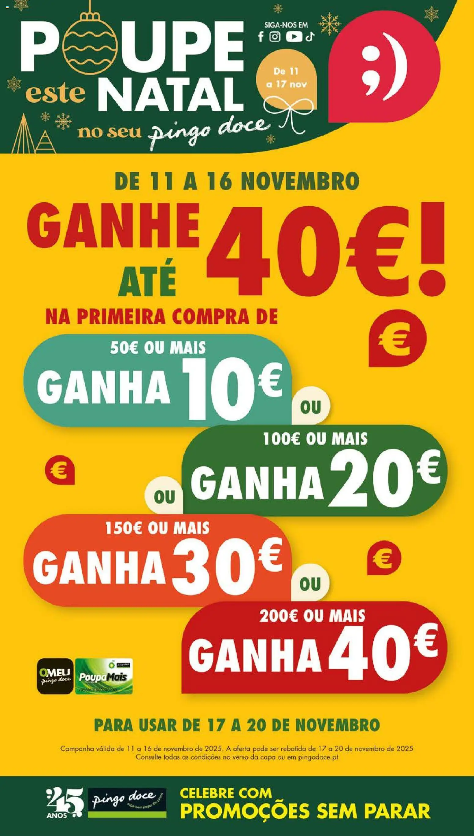 Pingo Doce folheto │ válido de 11.11.2025 | Página: 1