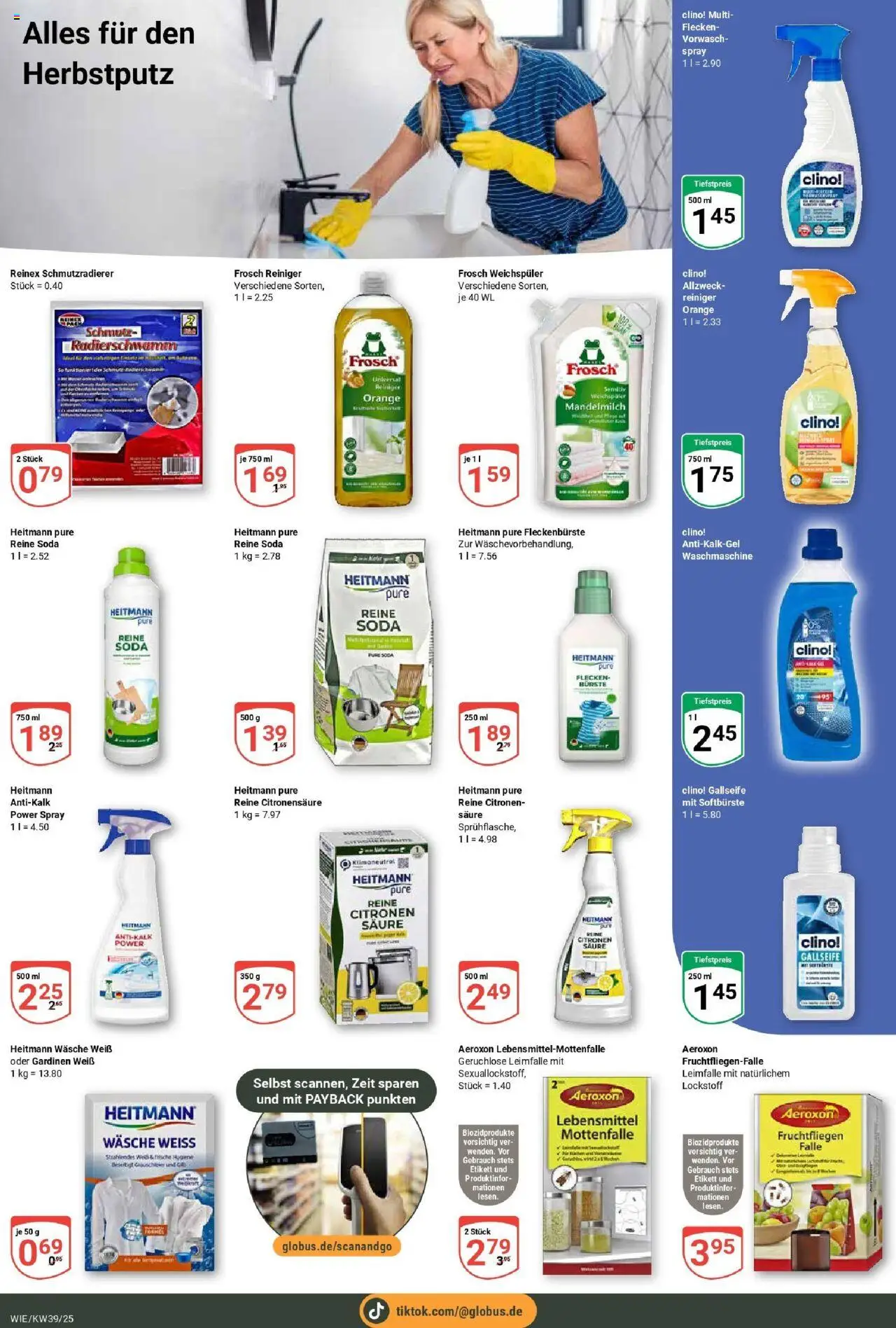 Globus prospekt Waghäusel	 – gültig ab 21.09.2025 | Seite: 21 | Produkte: Waschmaschine, Weichspüler