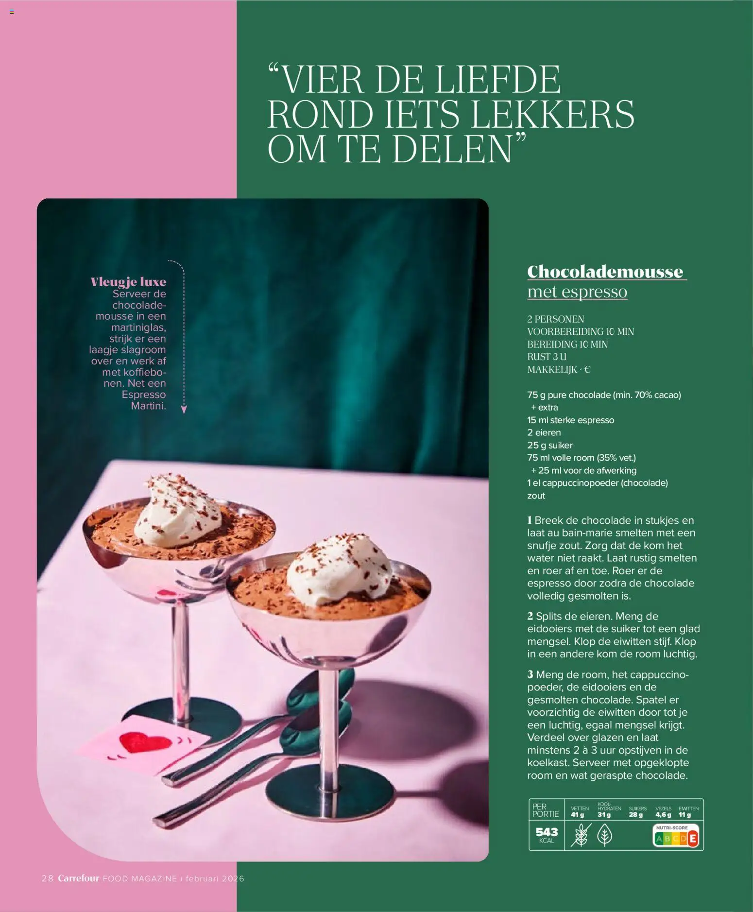 {H1} | Pagina: 28 | Producten: Slagroom, Cappuccino, Eieren, Chocolade