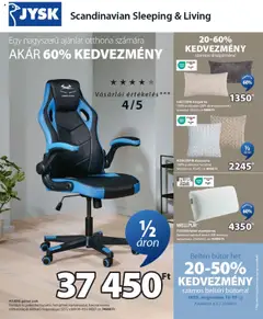 JYSK Akciós újság - amely érvényes a következő dátumtól: 13.08.2025