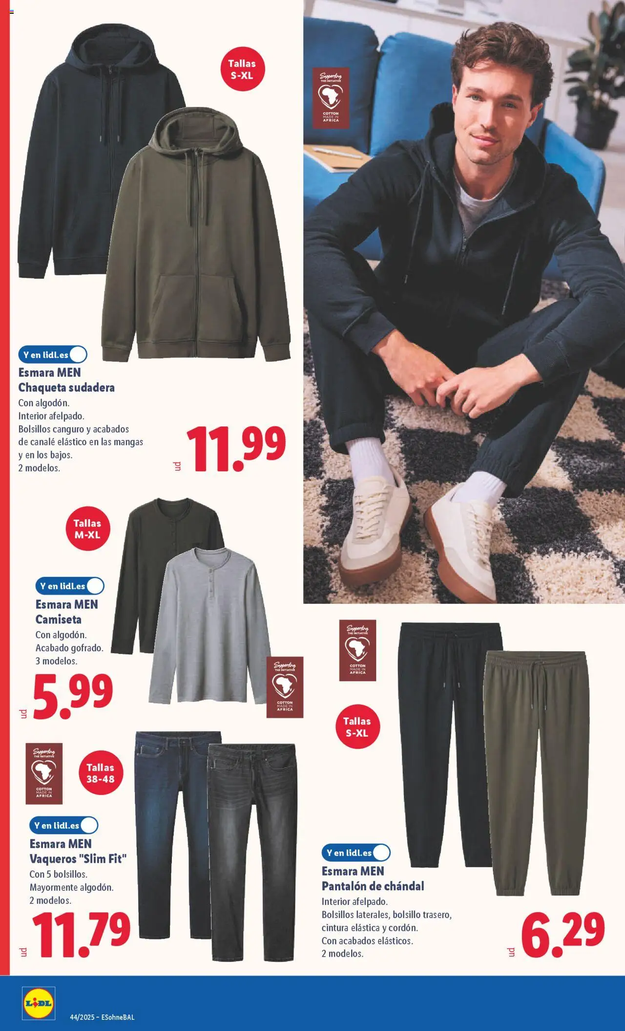 Lidl catálogo de bazar MAD │ válido desde el 27.10.2025 | Página: 18 | Productos: Sudadera, Chaqueta, Pantalón de chándal