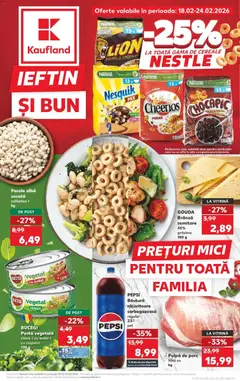 Ofertele Kaufland valabile de la 18.02.2026