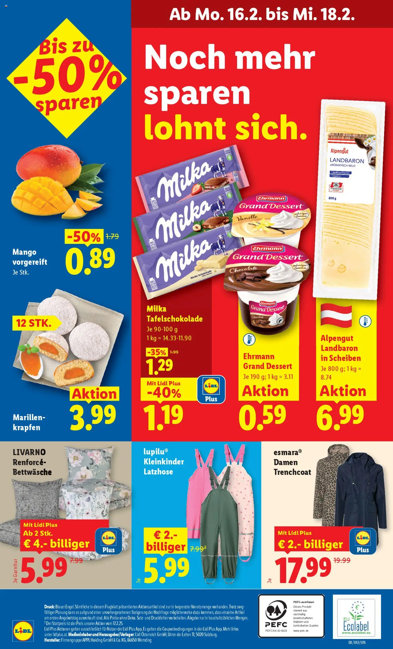 Lidl Flugblatt - Oberpullendorf, Güssing, Oberwart gültig ab 13.02.2026 | Seite: 44