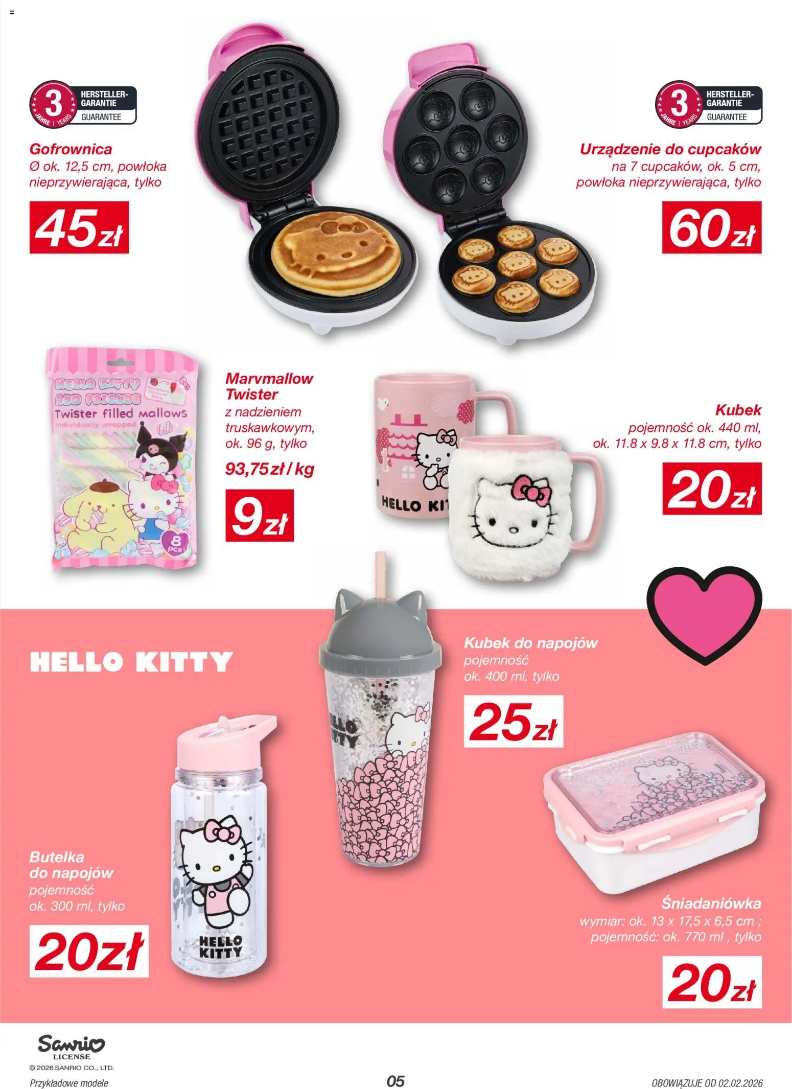 Kik Gazetka od 02.02.2026 | Strona: 5 | Produkty: Gofrownica