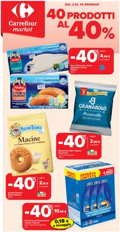 Anteprima del volantino Carrefour Market - Torino catalogo valido a partire dal 02.01.2026