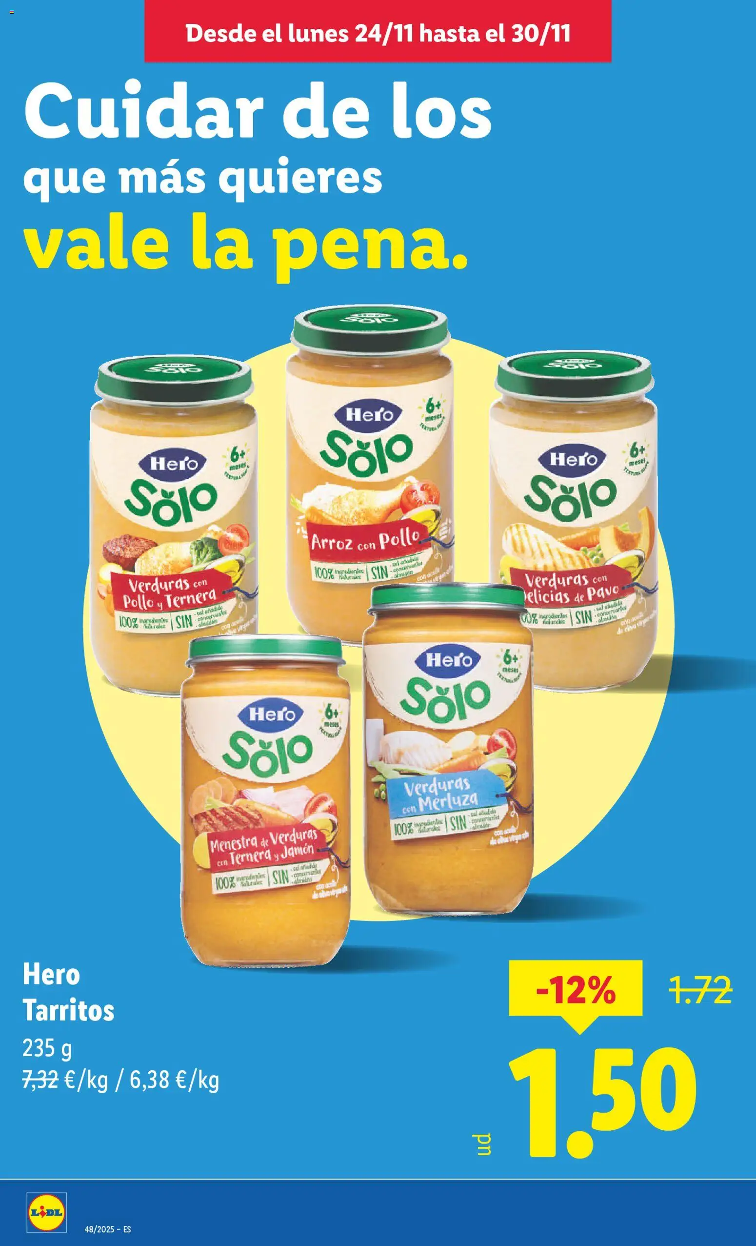 Lidl folleto │ válido desde el 24.11.2025 | Página: 16 | Productos: Jamón, Arroz