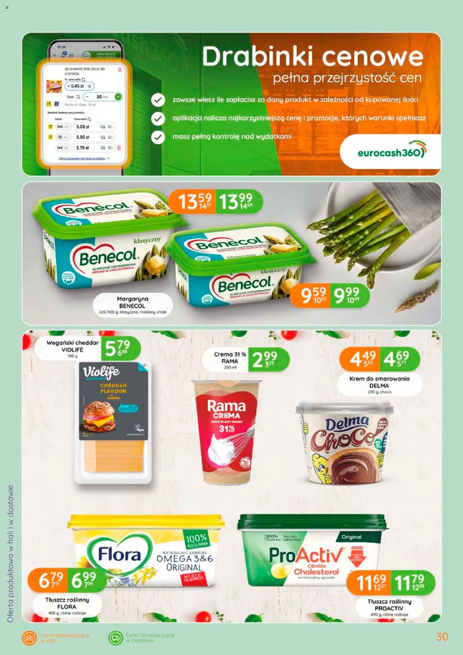 Eurocash gazetka od 02.04.2026 | Strona: 30 | Produkty: Margaryna, Krem, Cheddar
