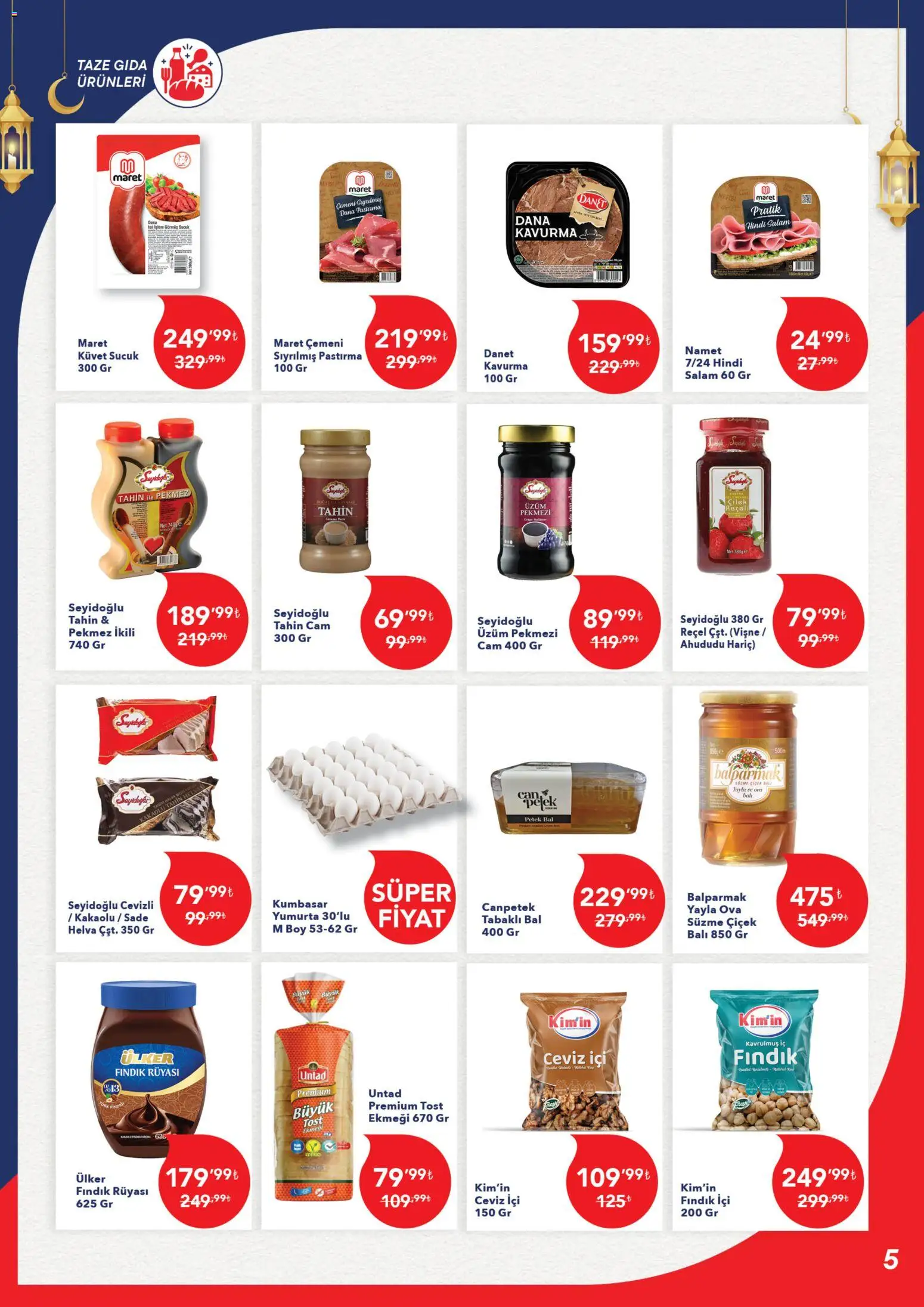 Kim Market Katalog - Marmara Insert - 12.02.2026 tarihinden itibaren geçerlidir | Sayfa: 5 | Ürünler: Vişne, Üzüm, Ceviz, Sucuk