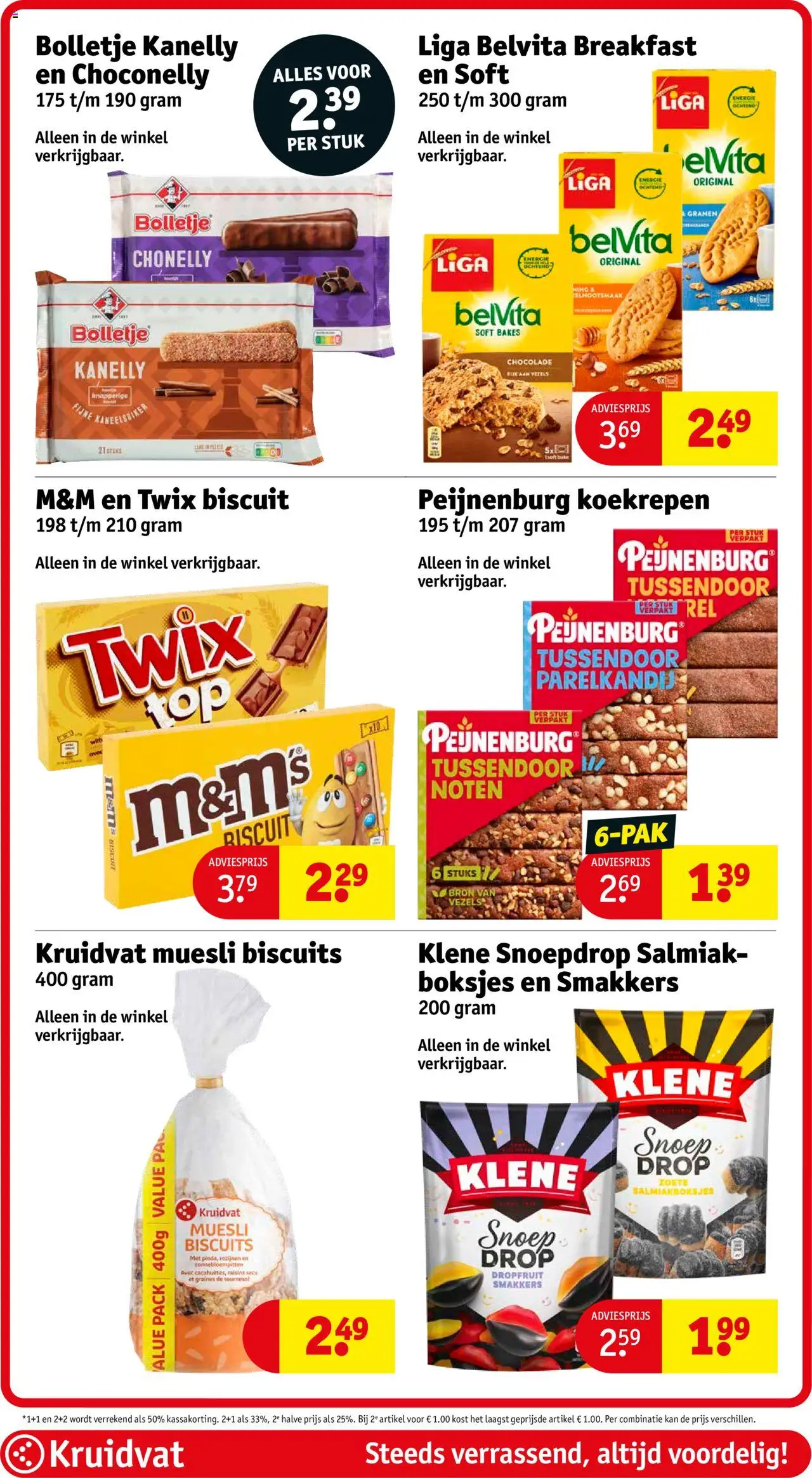  | Pagina: 88 | Producten: Granen, Muesli, Belvita, Twix