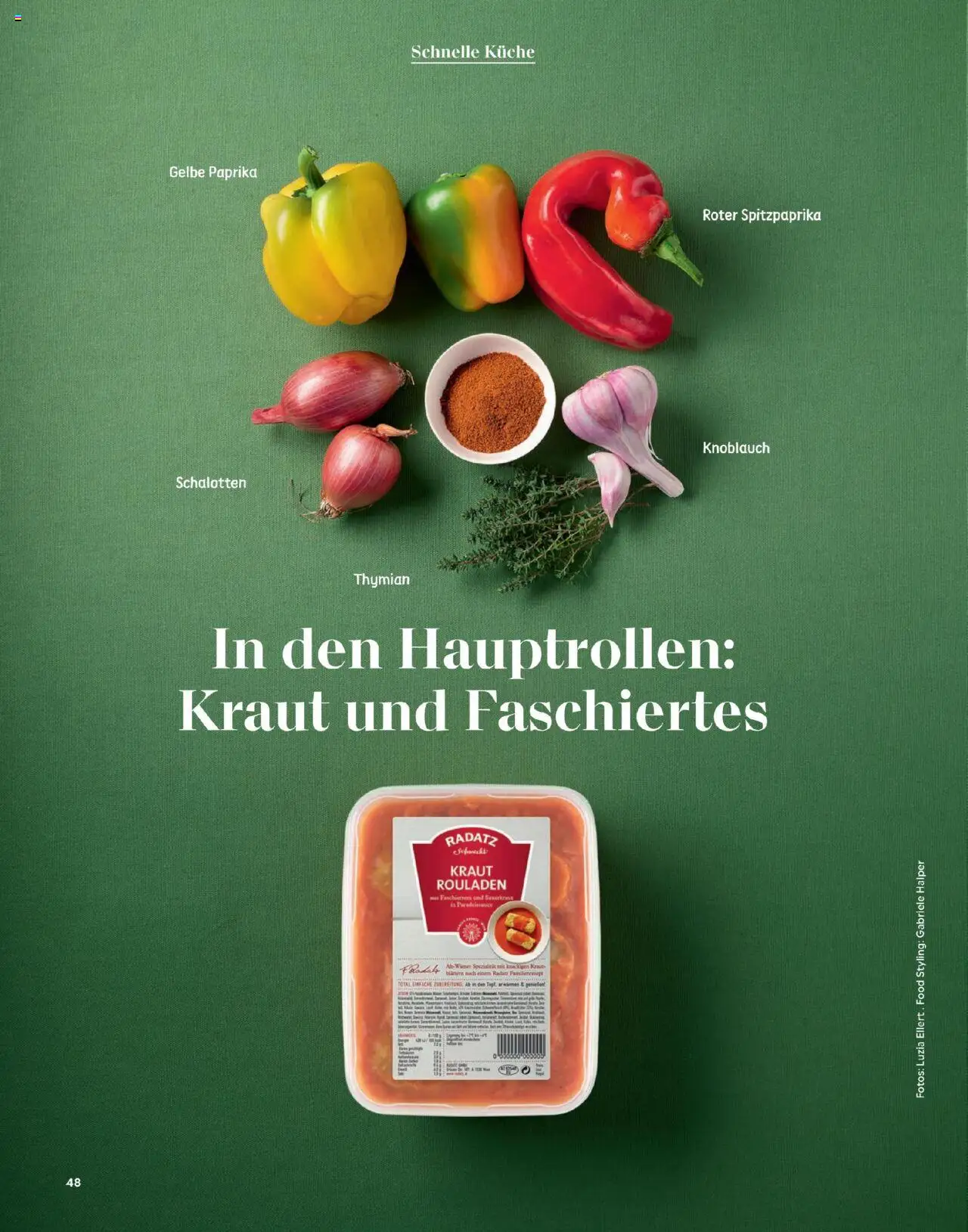 Radatz Schmeckt gültig ab 28.07.2025 | Seite: 48 | Produkte: Knoblauch, Kraut