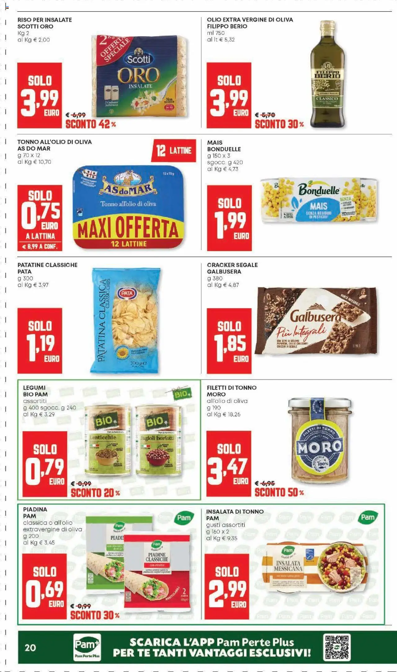 Volantino Panorama del 07.08.2025 | Pagina: 20 | Prodotti: Tè, Insalata, Olio, Tonno